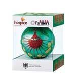 Hospice & Farmers Christmas baubles for charity
